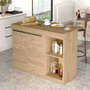 Hanah Home Mesa de Cocina OR2-S Roble